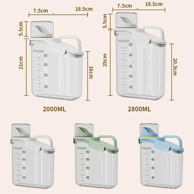 Airtight Food Storage Jar For Kitchen Storage