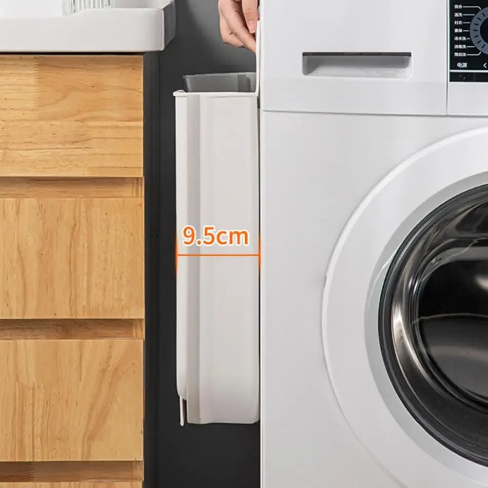 Wall-Mounted Hanging Laundry Basket – Space-Saving Hamper