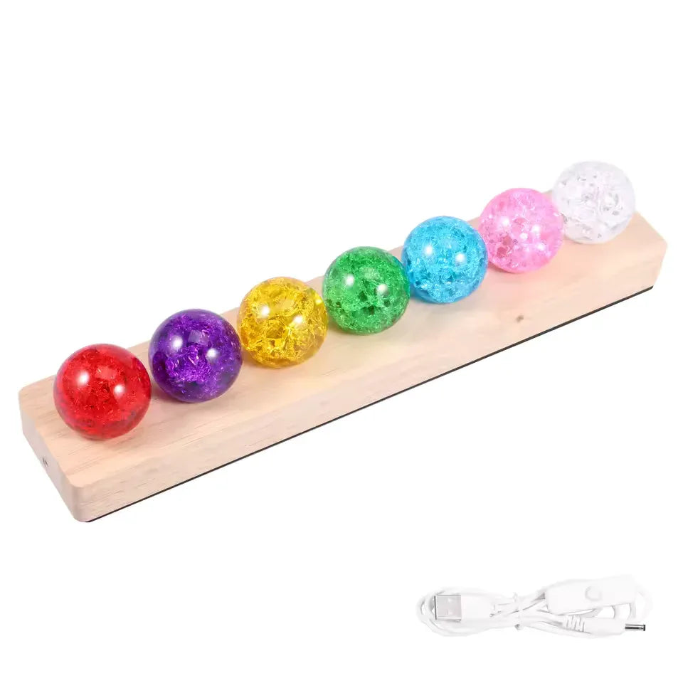 7 LED Crystal Ball – Decorative Light for Home & Gifts