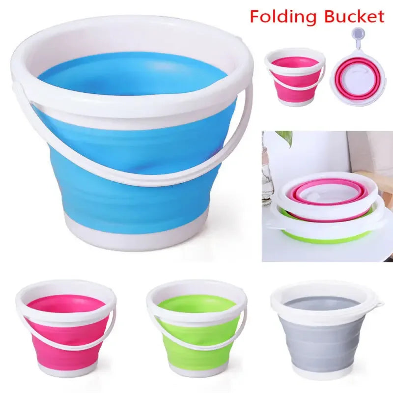 10L Collapsible Silicone Bucket