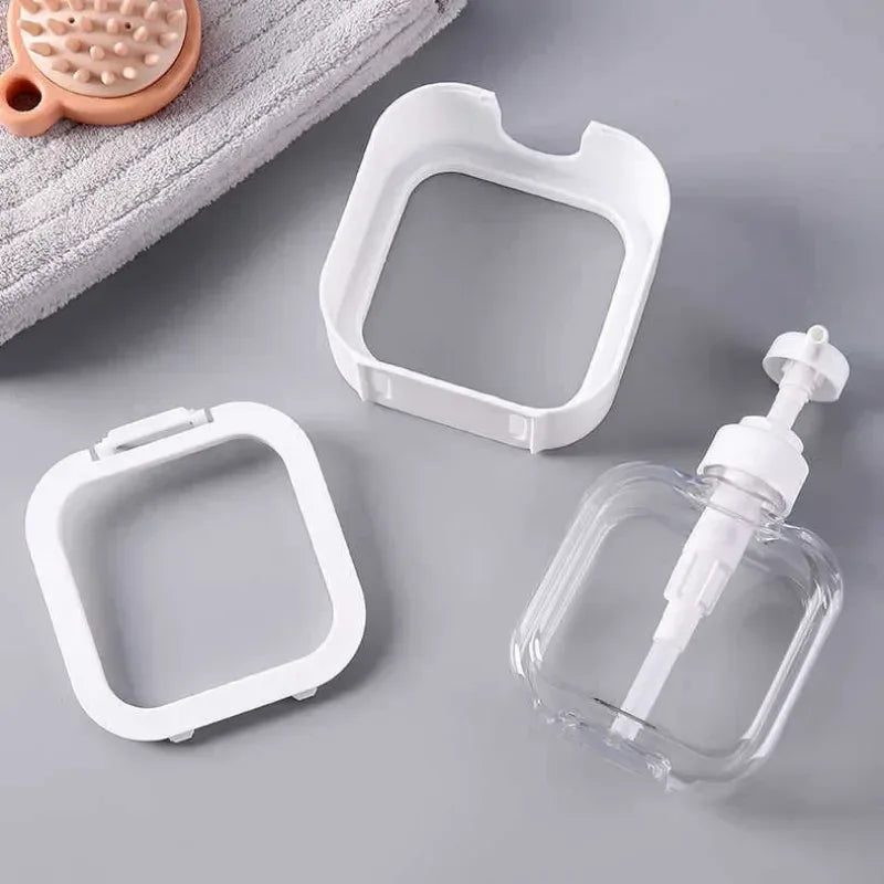 Portable Refillable Bath Pump Bottle – Travel Shower Gel Dispenser