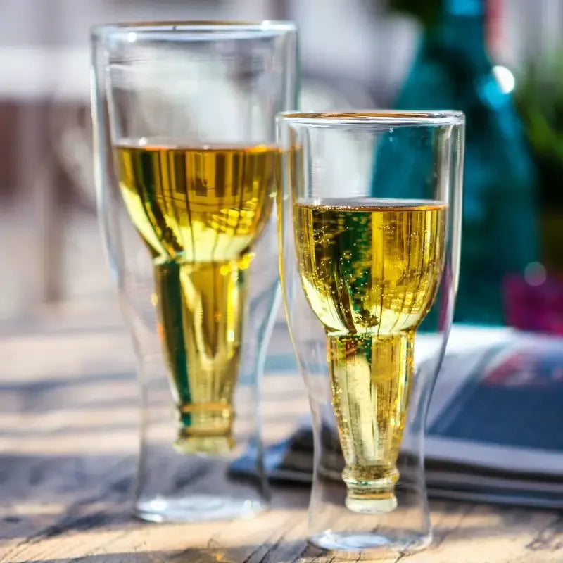 Double Layer Glass Juice Mug – Heat Resistant Cup