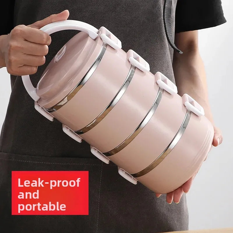 Insulated Stainless Steel Picnic Lunch Box
