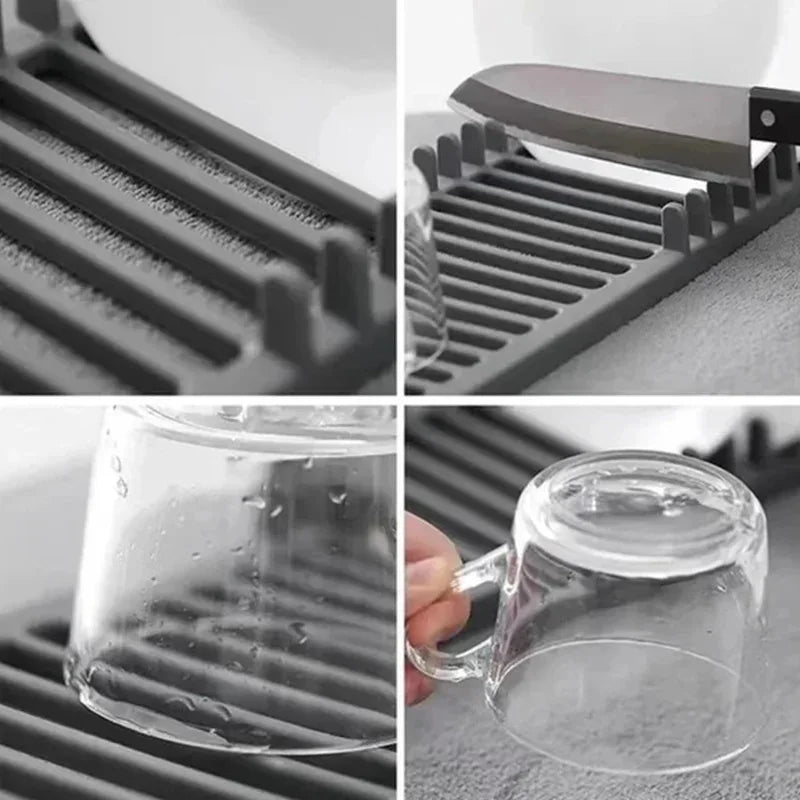 Water-Resistant Dish Drying Mat for Fast, Clean Drying