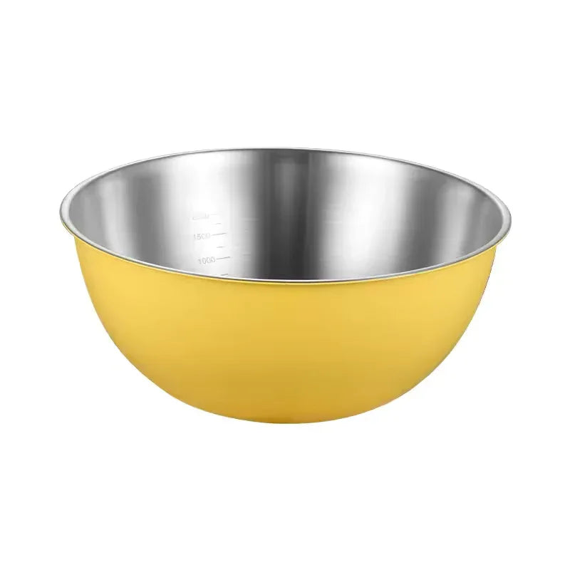 Stainless Steel Bowl – Multi-Purpose Mixing & Serving Bowl (Set of 3)