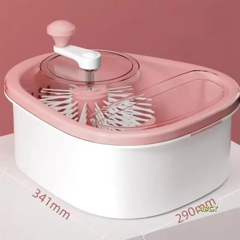 Hand Wash-Free Fruit Washing Drain Basket