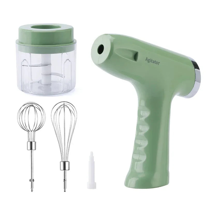 3-in-1 Electric Egg Beater & Blender (Random color)