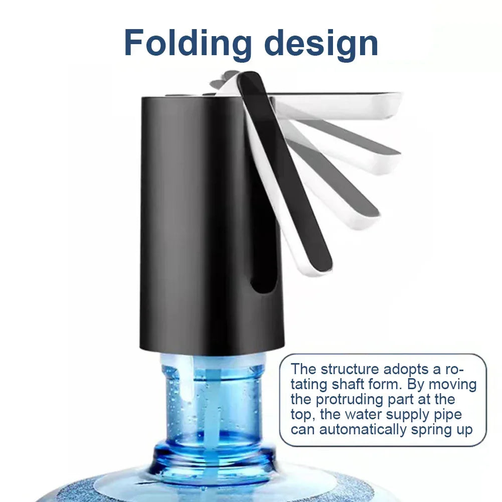 Rechargeable Water Bottle Pump – Automatic Portable Water Dispenser