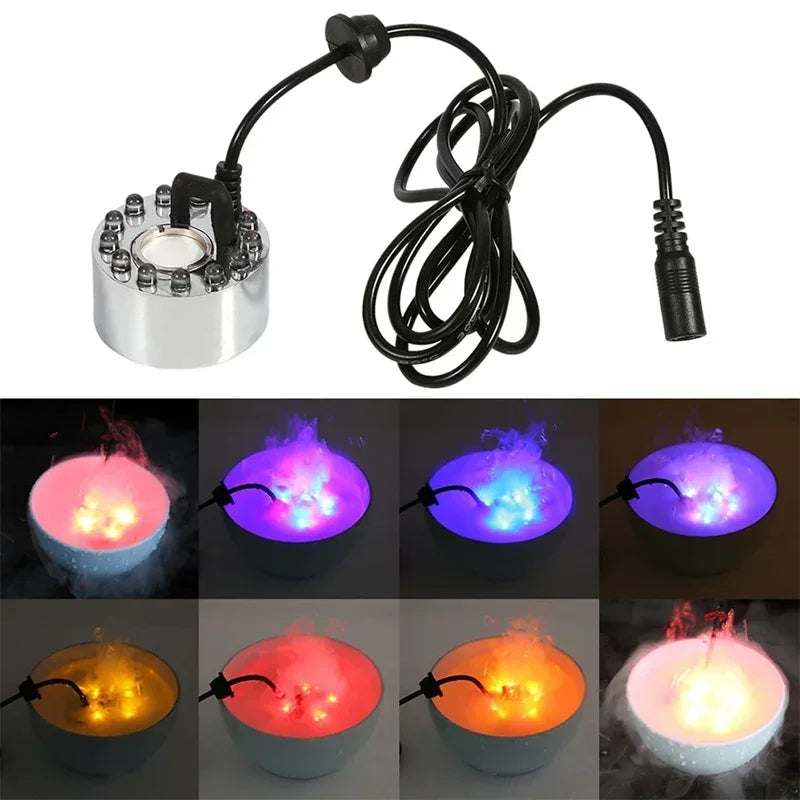 Ultrasonic Electric Mist Maker with Multi-Color LED