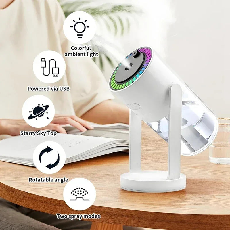 Electric Laser Light Humidifier – Cool Mist Air Diffuser