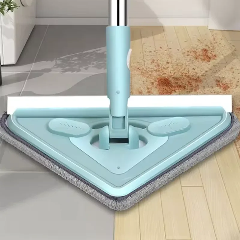Triangle 360° Mop with Wiper – Adjustable Handle