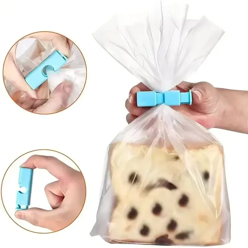 Reusable Food Bag Clips – Strong Grip Snack Sealers (each)
