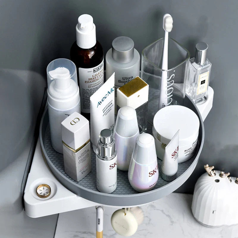360 Rotating Wall Mounted Storage Rack & Organizer
