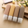 Silicone Travel Lotion Bottle Set – 4 PCS Leak-Proof