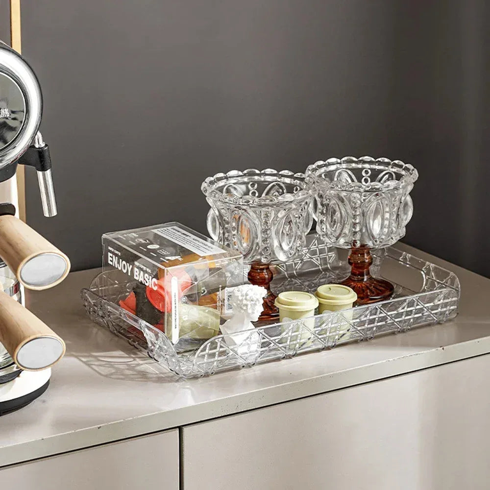 Luxury Rectangular Storage Tray