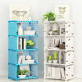 Multipurpose 4-Layer Oxford Storage Rack – Durable Home Organizer