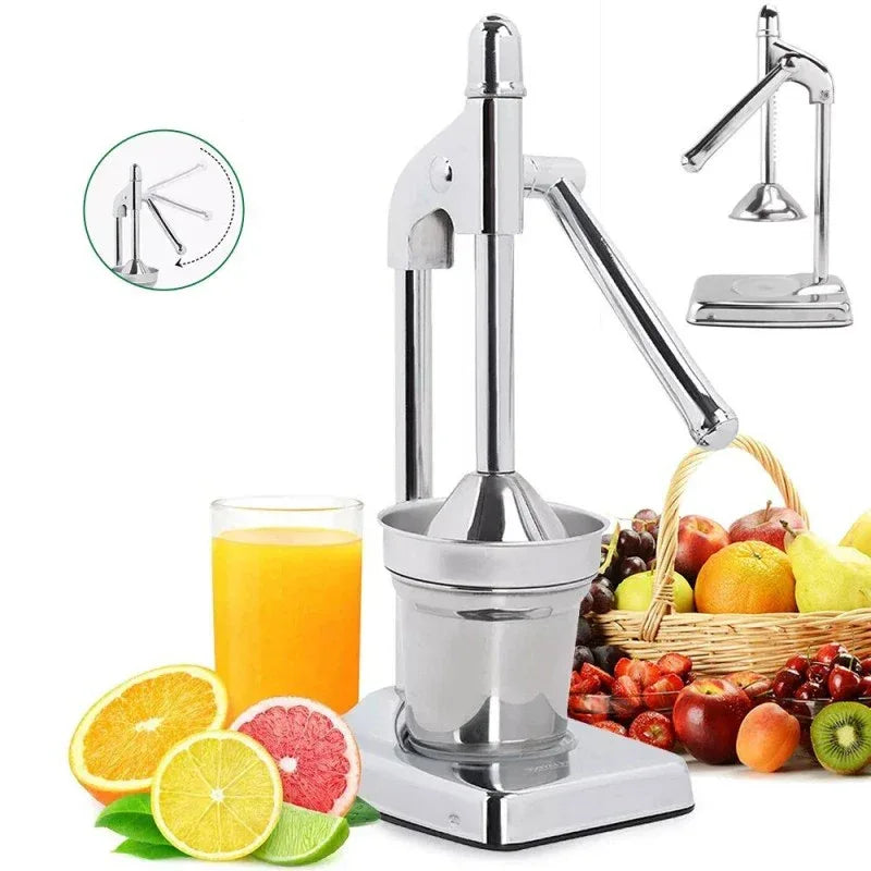 Stainless Steel Citrus Juicer – Heavy Duty Manual