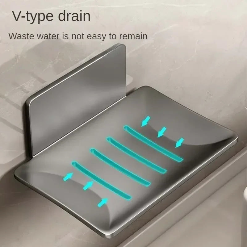 Premium Iron Soap Dish – Rust-Resistant Bathroom Soap Holder