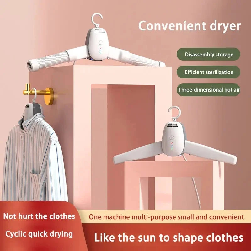 Multi-Functional Folding Dryer Hanger – Portable Drying Rack