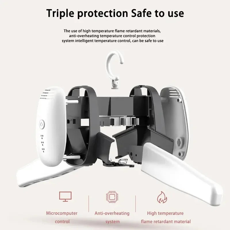 Multi-Functional Folding Dryer Hanger – Portable Drying Rack
