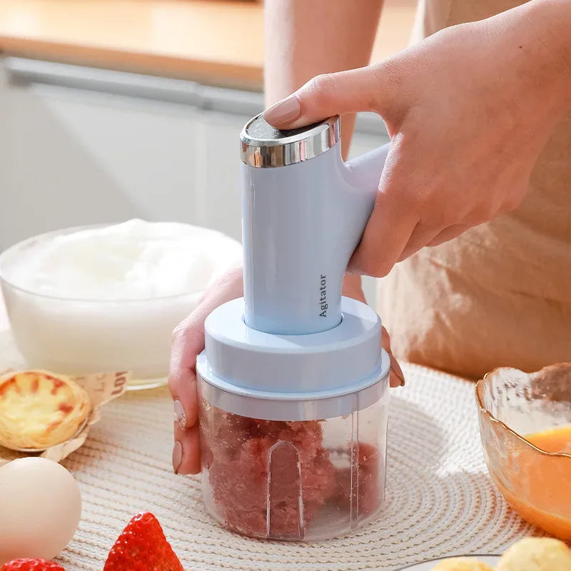 3-in-1 Electric Egg Beater & Blender (Random color)