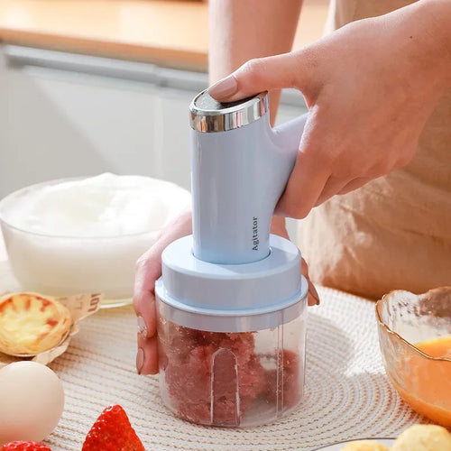 3-in-1 Electric Egg Beater & Blender (Random color)