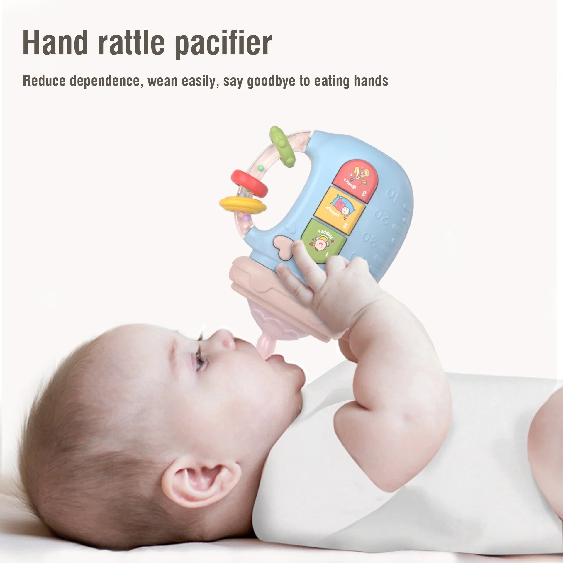 Musical Baby Feeding Bottle Teether Toy