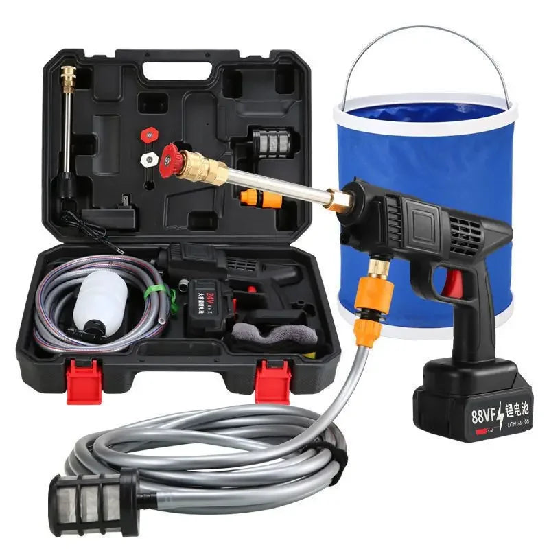 Cordless High Pressure Car Wash Gun – Rechargeable