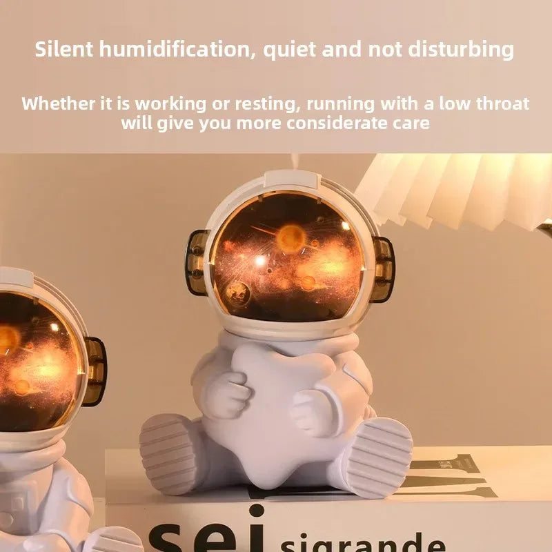 Astronaut Starry Sky Humidifier – USB LED Night Light (each)