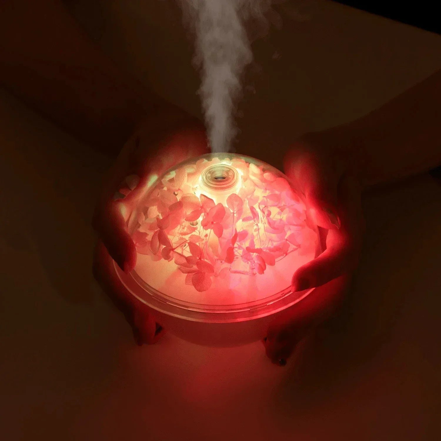 Eternal Flower Air Humidifier – USB Aroma Diffuser