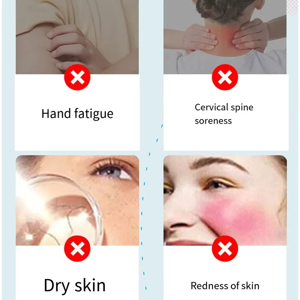 Silicone Ice Face Roller – Gua Sha Cold Therapy for Skin Care