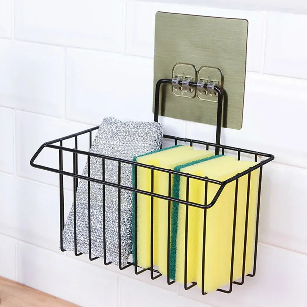 Hanging Wall Basket Organizer – Large Capacity Metal Wire Storage Rack