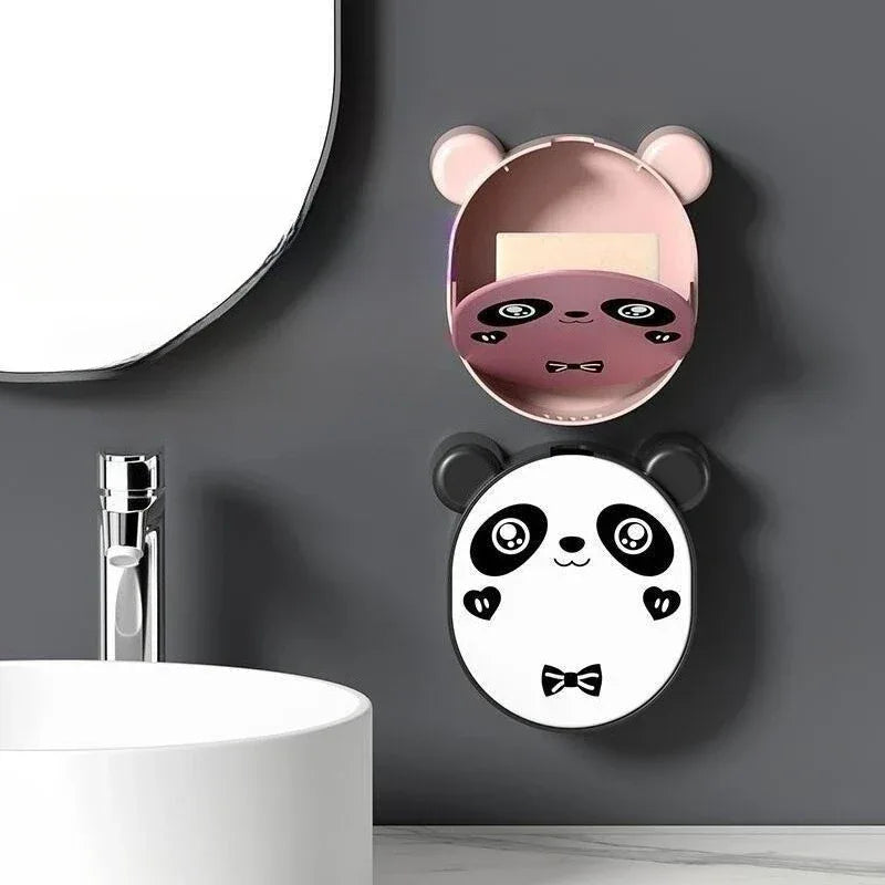 Wall Mounted Soap Box with Lid – Drain-Free Fragrance Holder (Random)