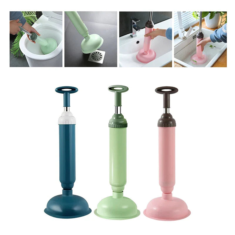 Toilet Suction Plunger – Long Handle Unclogger