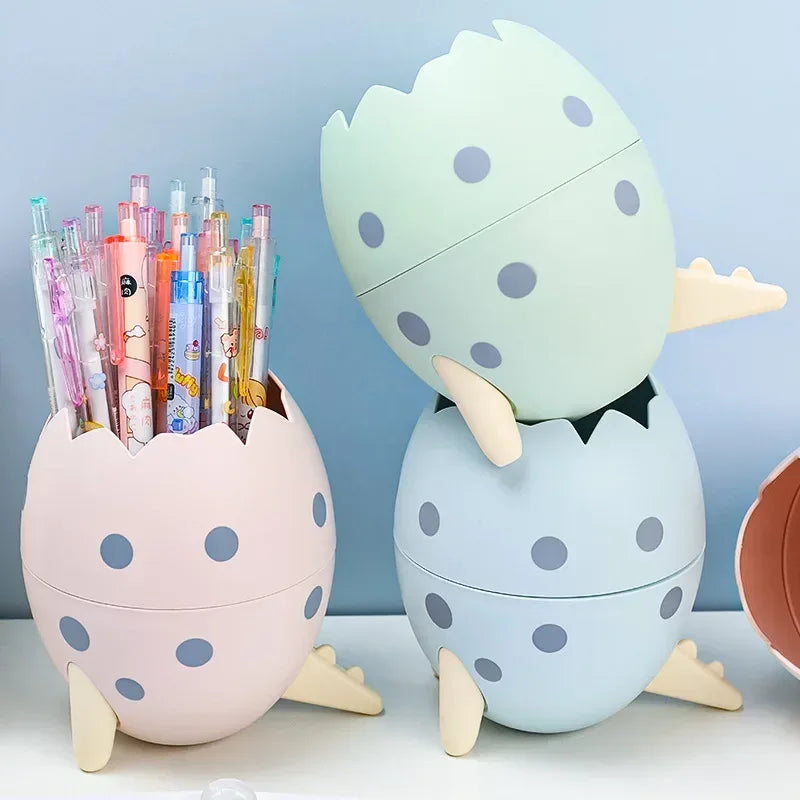 Cute Dinosaur Egg Pen Holder – Detachable Desk Organizer & Kids Gift