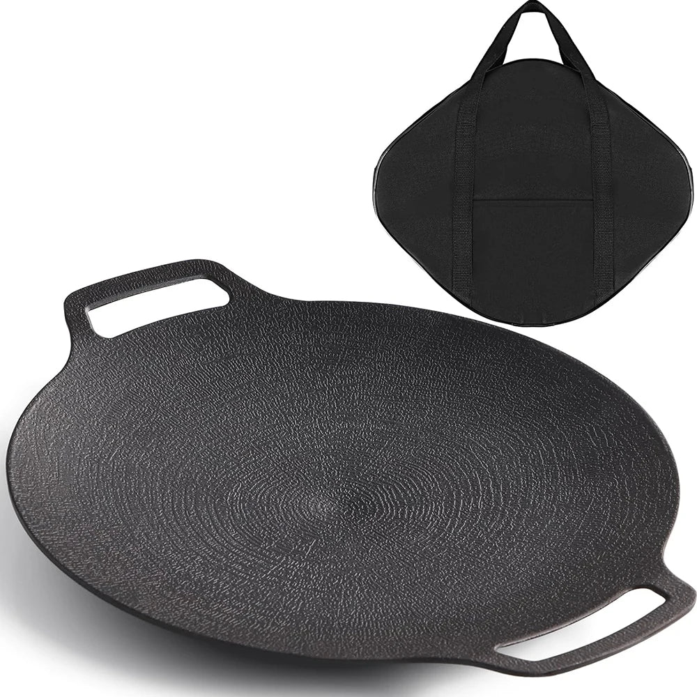 Premium Korean Non-Stick Thin Grill Pan - 30cm