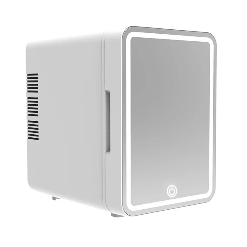 Compact Makeup Fridge: Cooler & Warmer for Home Vanity or Car Use
