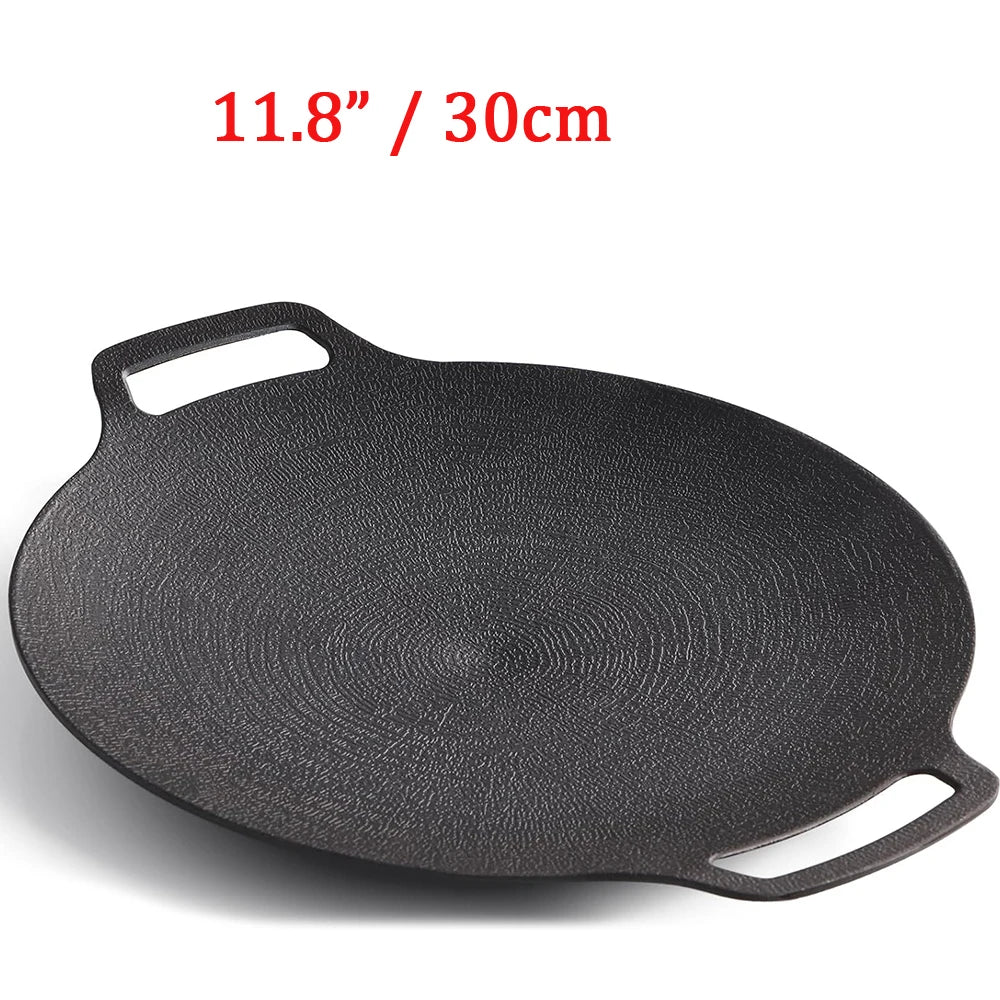 Premium Korean Non-Stick Thin Grill Pan - 30cm