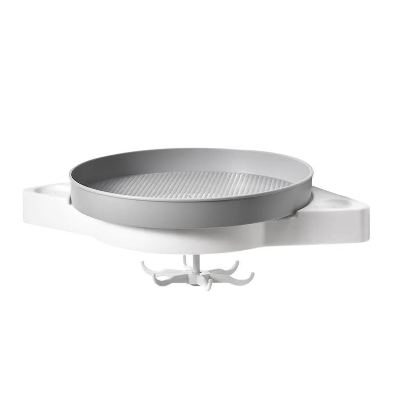 360 Rotating Wall Mounted Storage Rack & Organizer