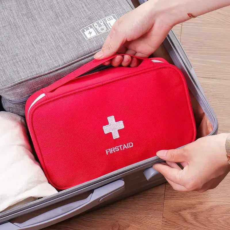 Portable First Aid & Medicine Storage Travel Bag
