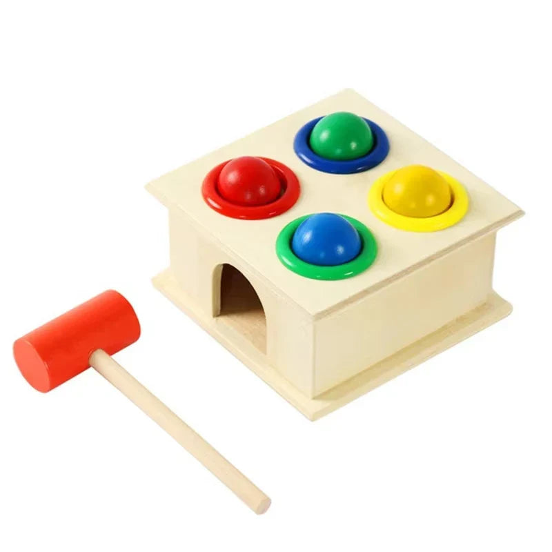 Wooden Hammer Ball Montessori Toy for Kids