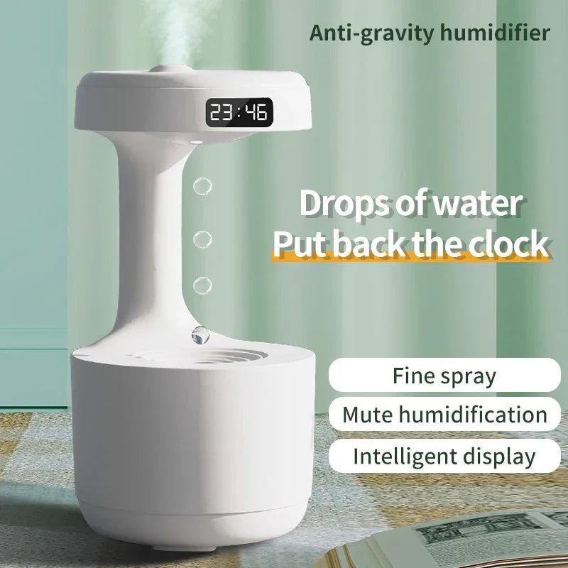 Anti-Gravity Air Humidifier – Silent Desktop Cool Mist