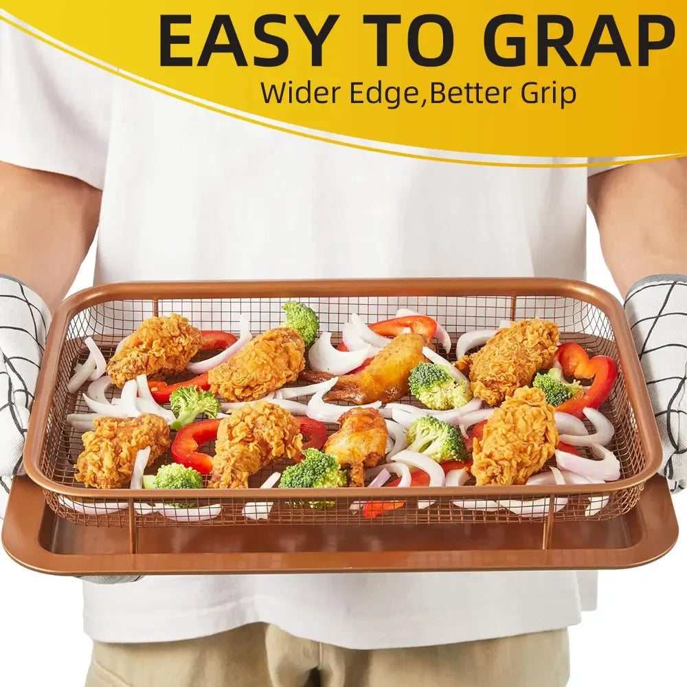 Golden Crisper Tray – French Fries & BBQ