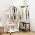 Portable Clothes Rack with Wheels - Simple Hanging Clothes Hanger