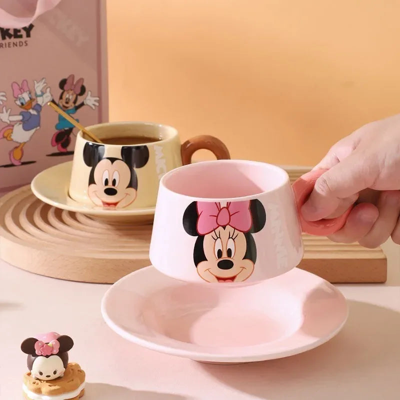 Disney Mickey Mouse Ceramic Coffee Cup & Saucer Set (Each)