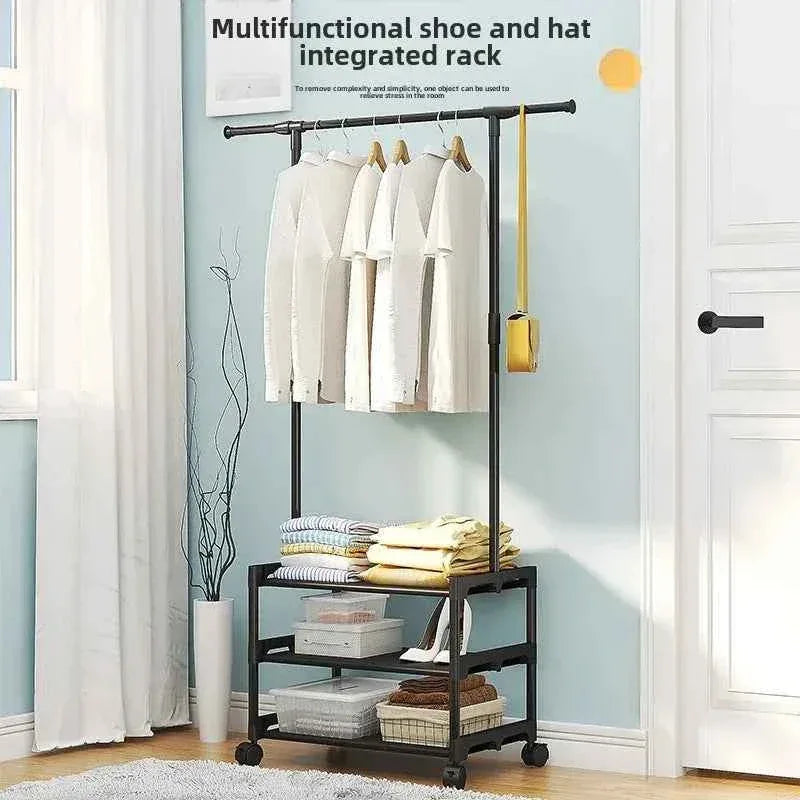 Multi-Functional Shoe Hat Rack for Space-Saving Organization
