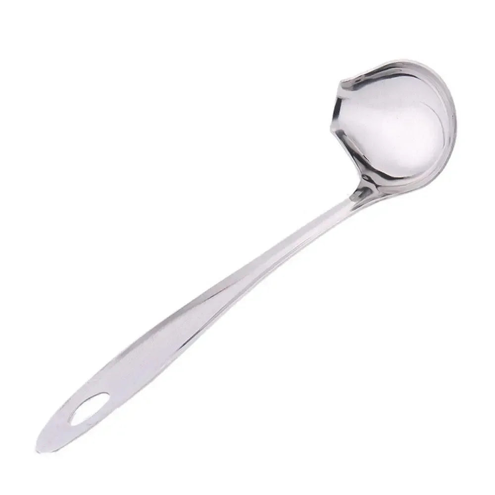 Stainless Steel Duck Mouth Ladle – Long Handle