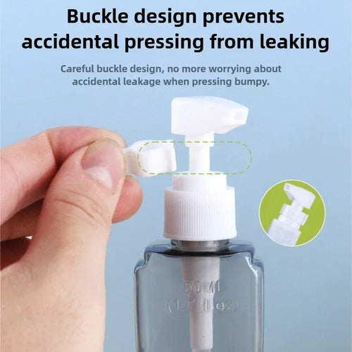 4-in-1 Travel Toiletry Bottles – Leak Proof & Refillable