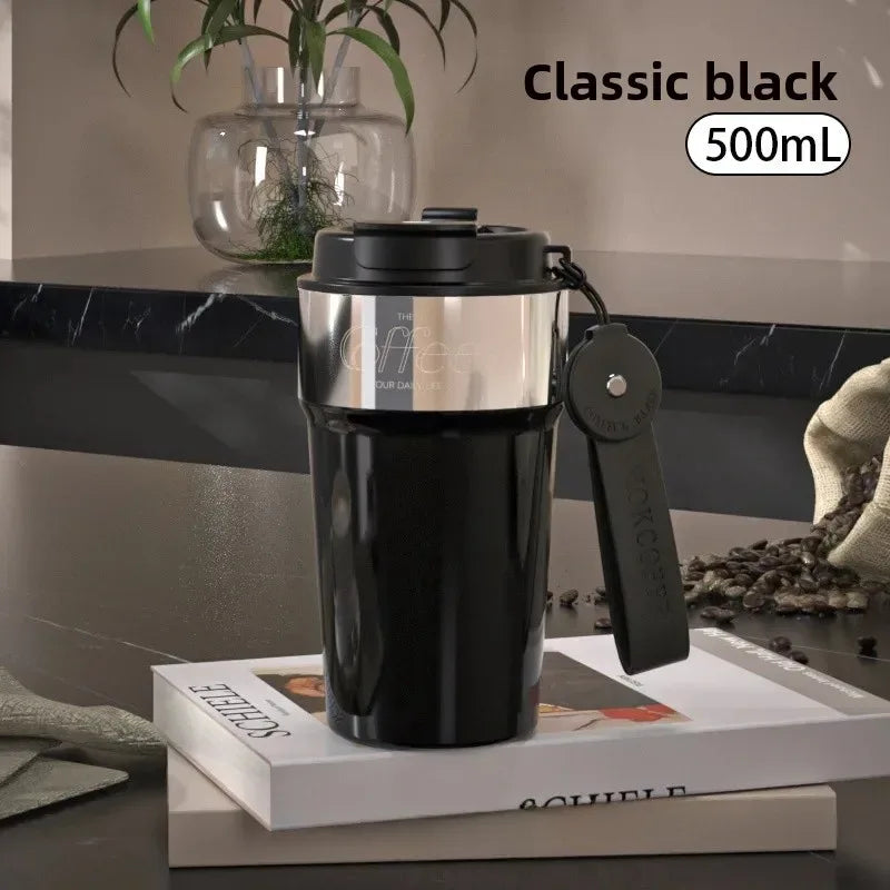 Double-Sided Insulated Coffee Cup – 316 Stainless Steel