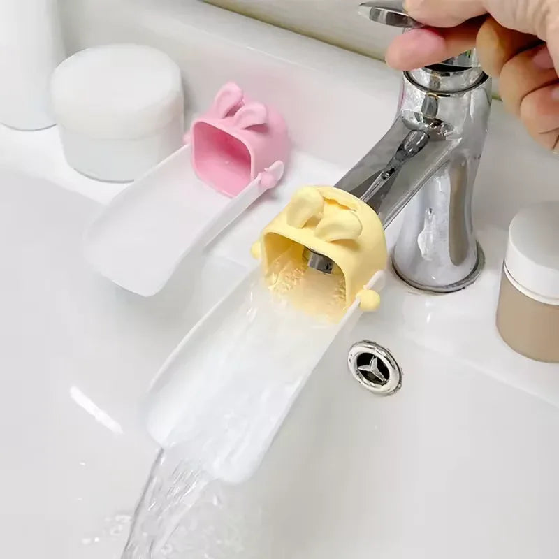 Cartoon Faucet Extender – Kids Hand Washing Tool